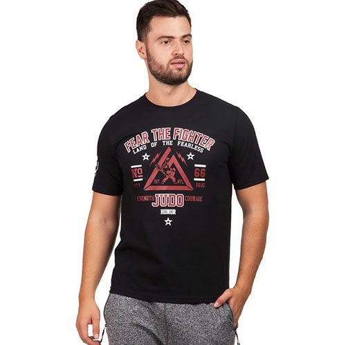 

Футболка мужская Judo JD-41 FDSO S Черный
