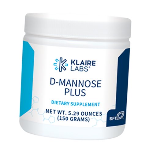 

D-манноза с клюквой, D-Mannose Plus Powder, Klaire Labs 150г (72517004)