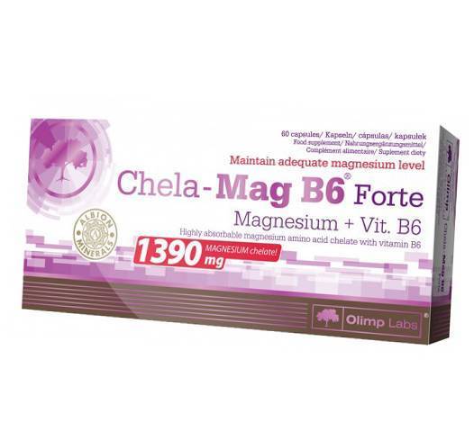 

Магний В6, Chela-Mag B6 Forte, Olimp Nutrition 60капс (36283012)
