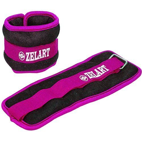 

Утяжелители-манжеты для рук и ног FI-2502 Zelart 0,5кг пара Черно-фиолетовый (56363055)