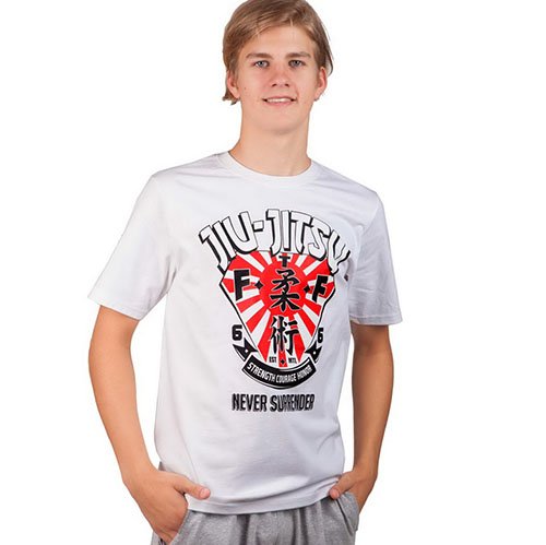 

Футболка мужская Jiu-Jitsu JJ-40 FDSO M Белый