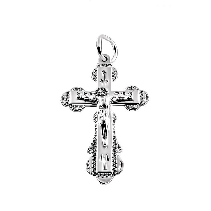 

Серебряный крест Meridian 925 пробы (Кр0061)