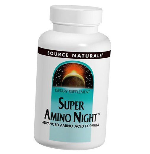

Super Amino Night Source Naturals 60капс (27355018)