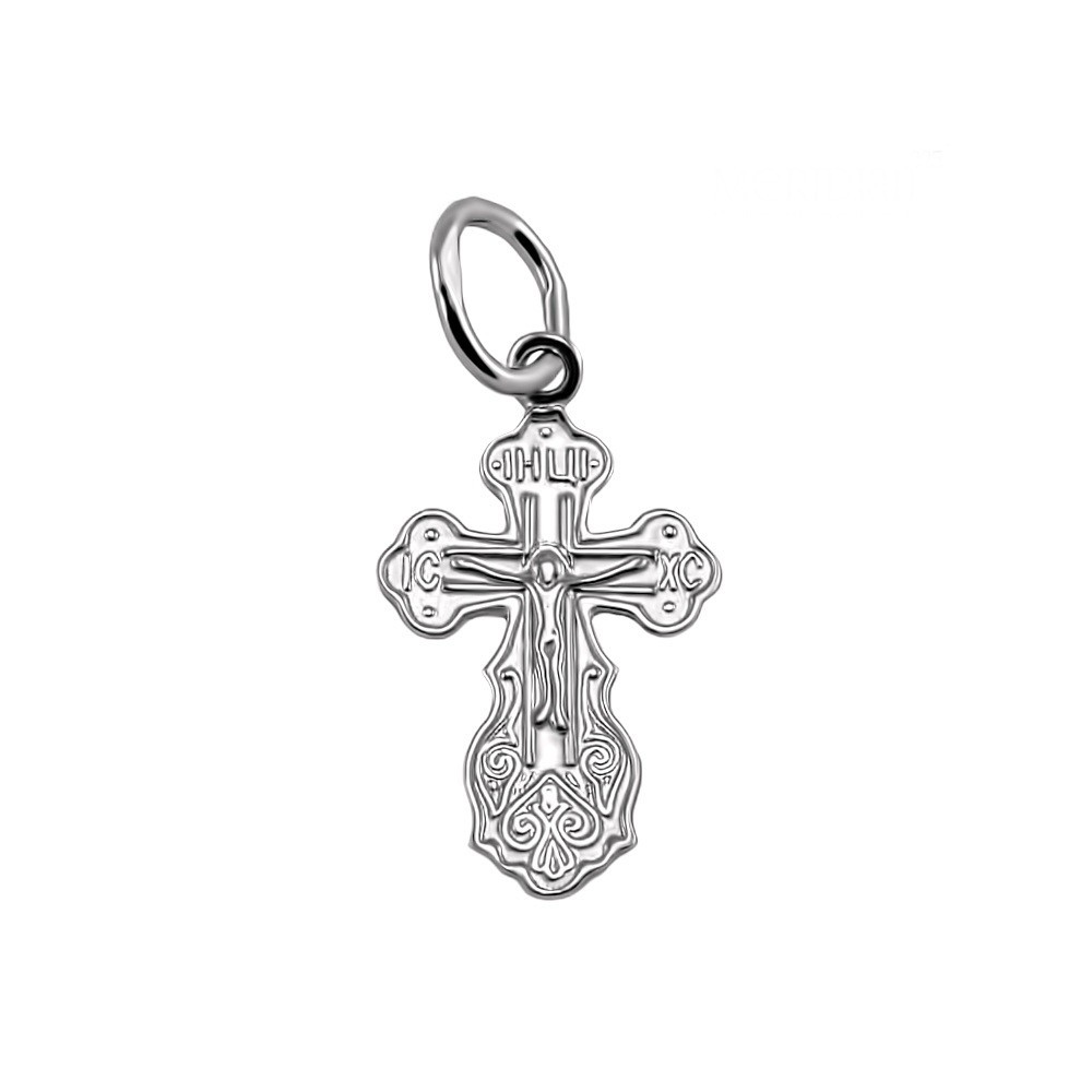 

Серебряный крест Meridian 925 пробы (Кр0049)