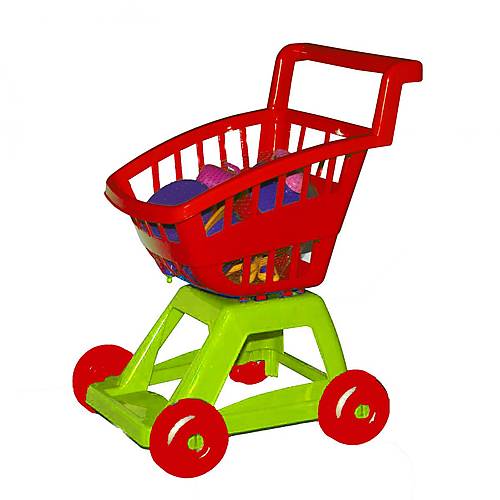 

Детская игрушечная тележка с набором посуды KINDERWAY (36-005)