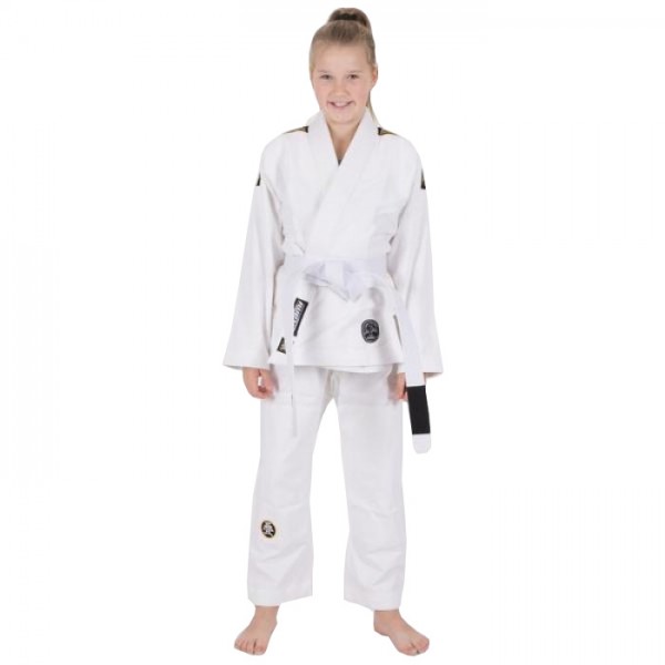 

Кимоно детское для Бразильского Джиу-Джитсу Tatami Fightwear Kids Nova Absolute (M2) Белое