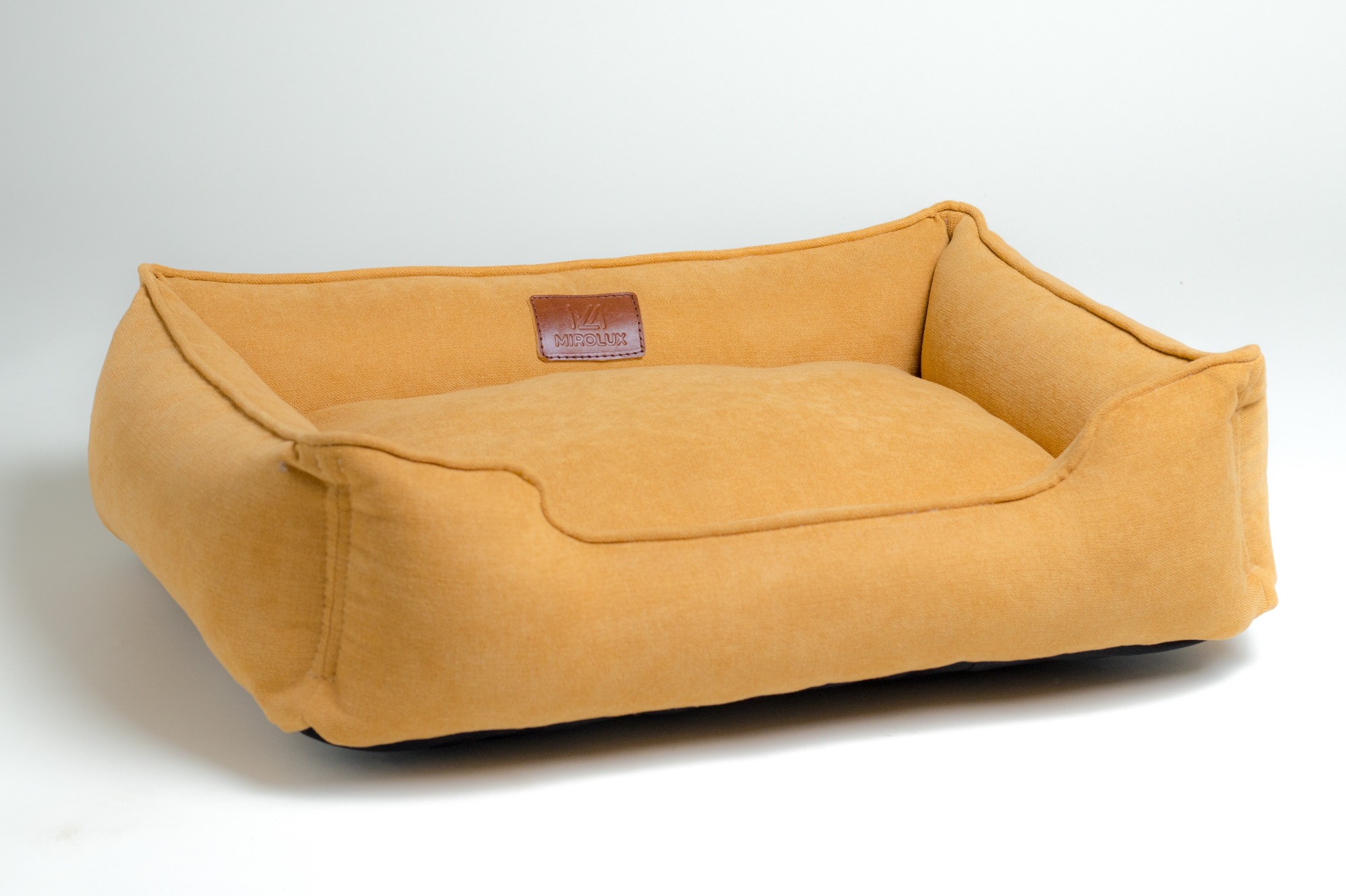 

Лежак для собак Mirolux Soft Time S 60*45 Yellow Velure