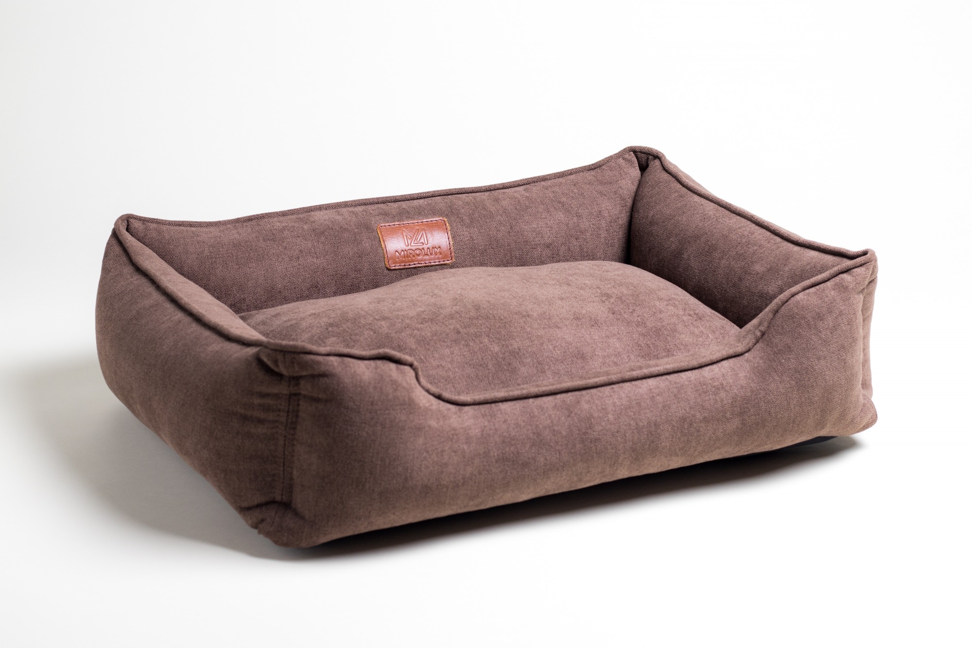

Лежак для собак Mirolux Soft Time XS 50*40 Brown Velure