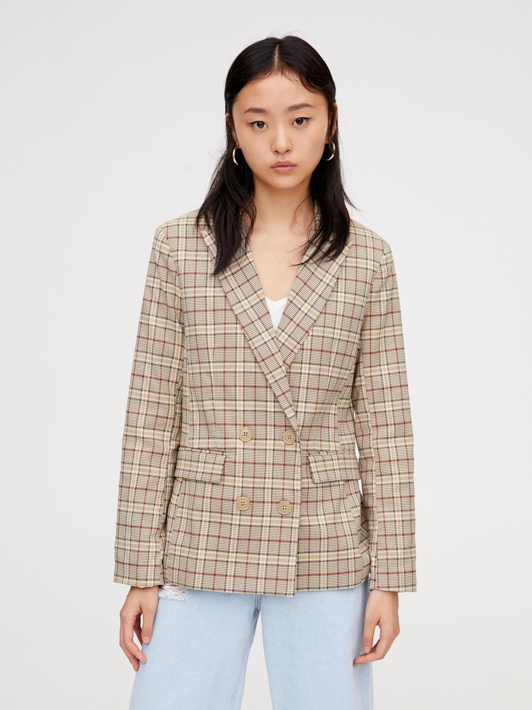 

Пиджак Pull & Bear 9781/318/070-ACGB XS Бежевый