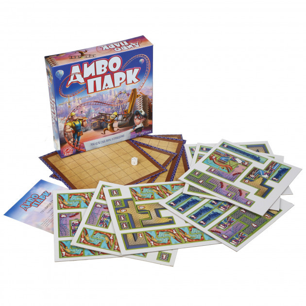 

Настольная игра Чудо Парк, строим атракционы, Ариал 55980