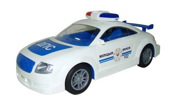 

Машинка инерционная "Полиция", пластиковая, Полесье 37077