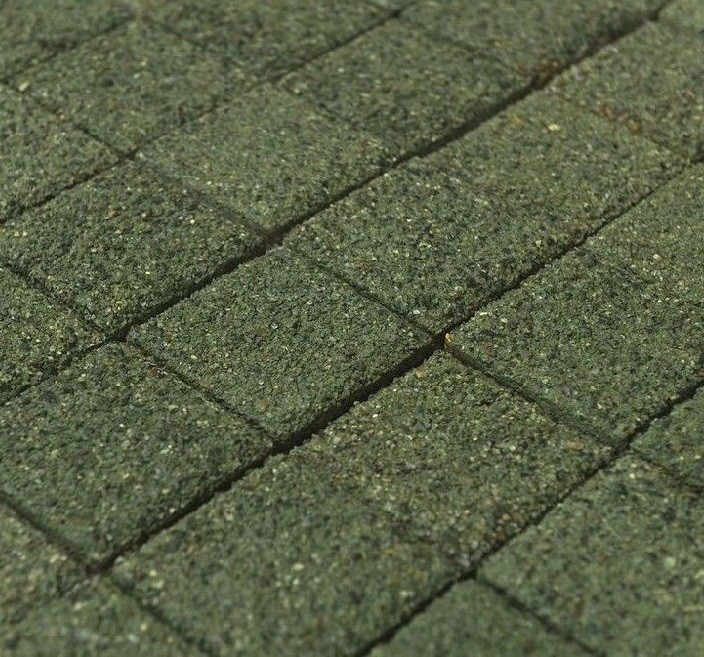 

Тротуарная плитка Кентербері Квадрат большой 200х200х60 мм Темно-зеленая 1м.кв.