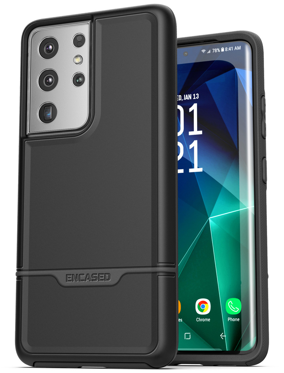 

Чехол Encased Rebel для Samsung Galaxy S21 Ultra Black