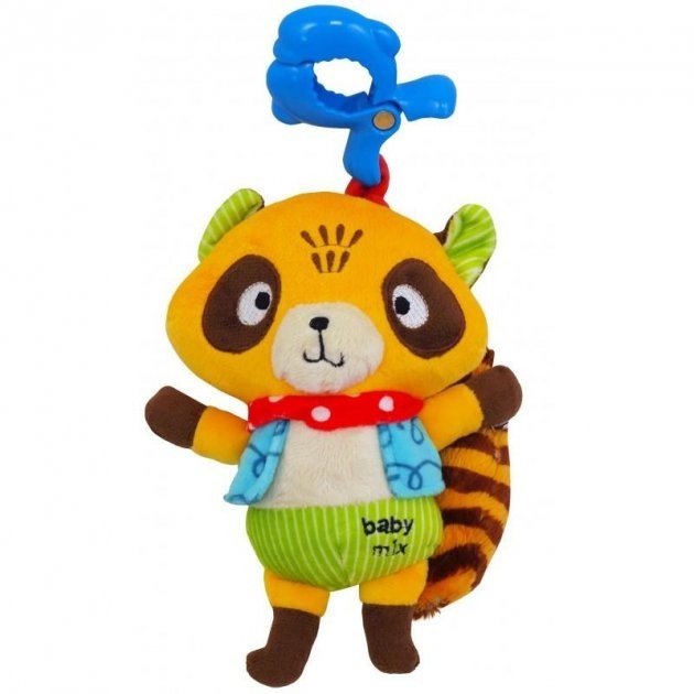 

Музыкальная игрушка на коляску, автокресло Енот Baby Mix, желтый