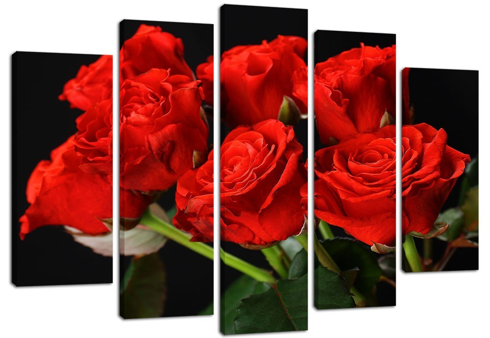 

Модульная картина на холсте из 5 частей DK Place 120x80 см (PLM5-4)