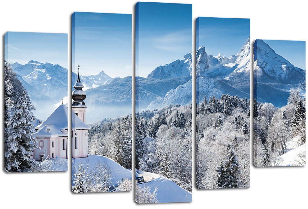 

Модульная картина на холсте из 5 частей DK Place 120x80 см (PLM5-201)