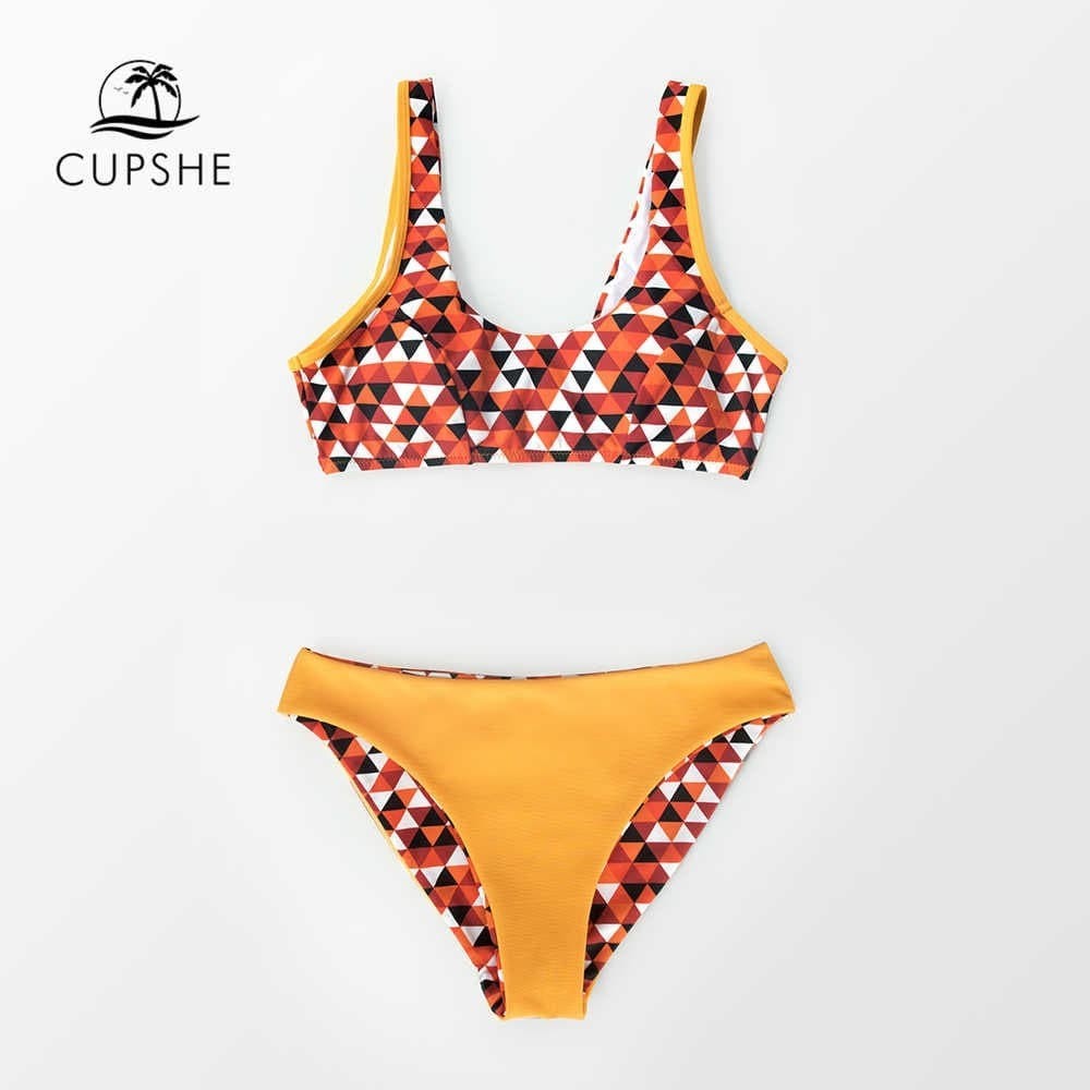 

Купальник Cupshe M оранжевый 1820227781135