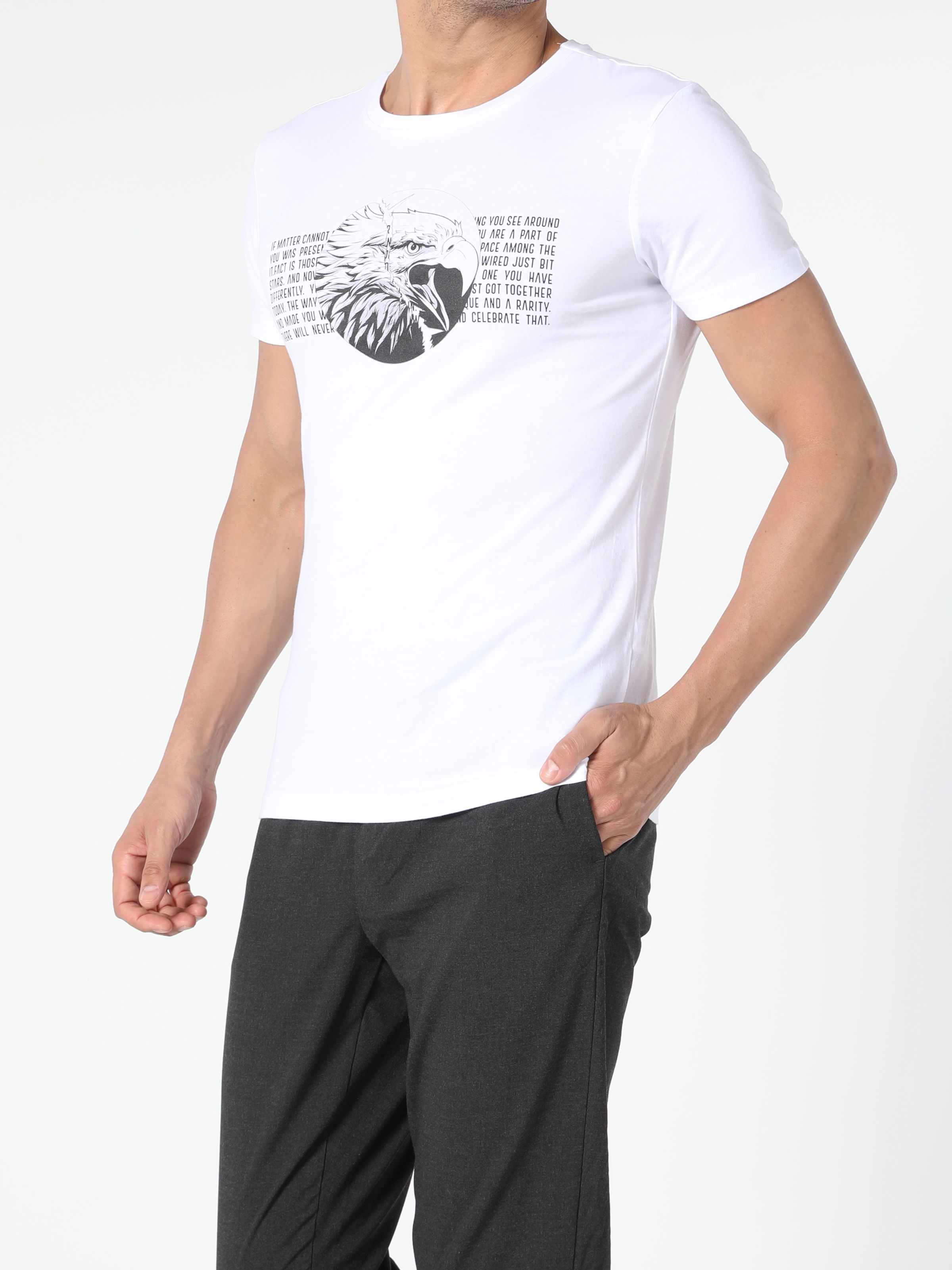

Футболка Colin' CL1052841WHT  White, Футболка Colin's CL1052841WHT S White