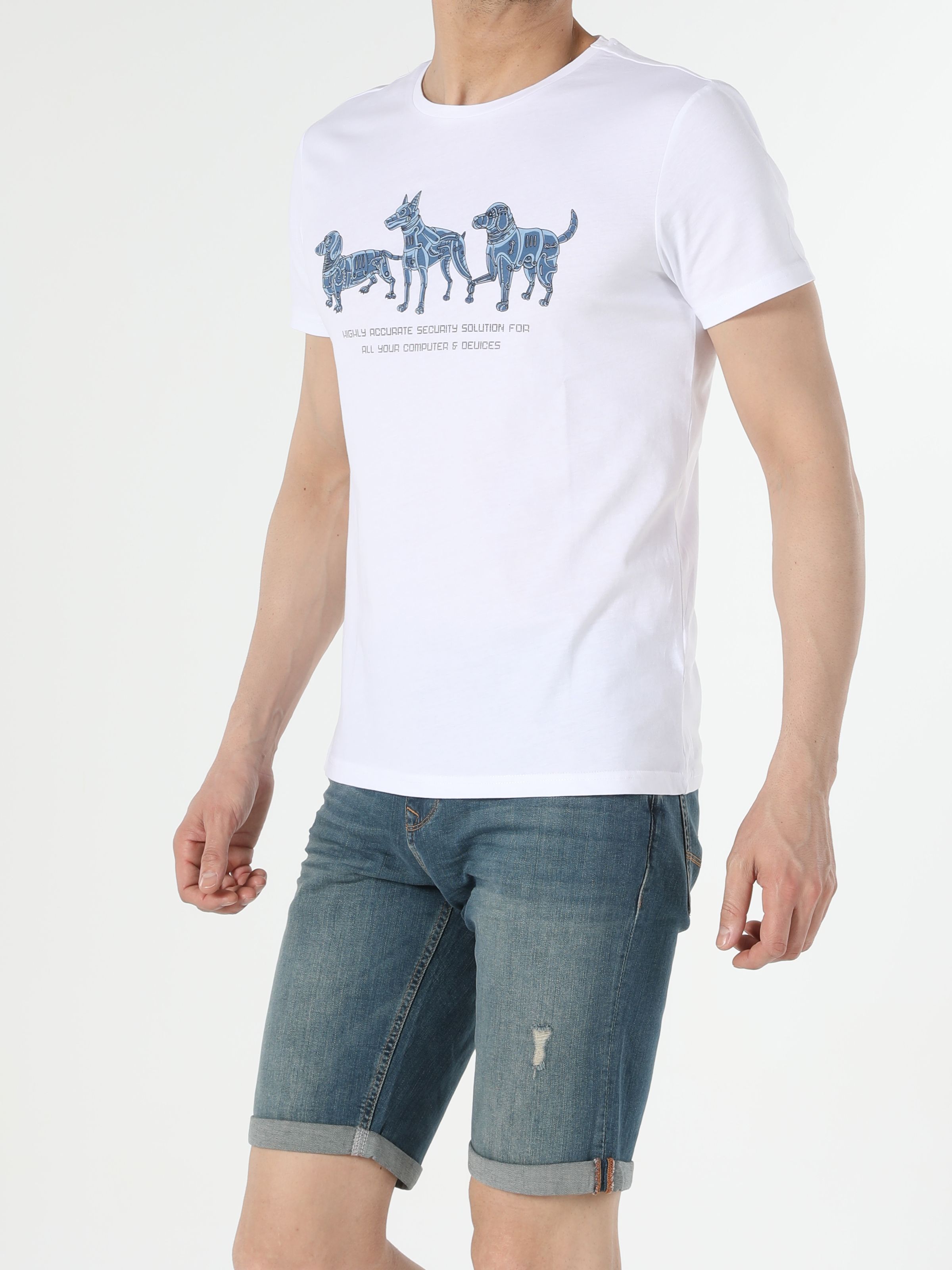 

Футболка Colin' CL1056455WHT  White, Футболка Colin's CL1056455WHT S White