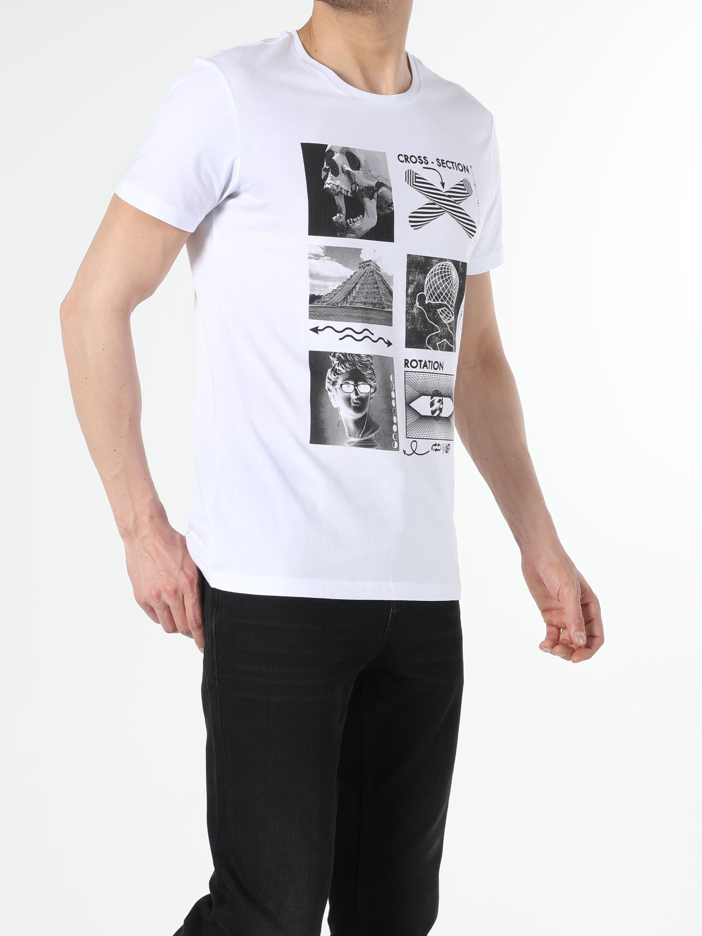 

Футболка Colin' CL1056465WHT  White, Футболка Colin's CL1056465WHT S White