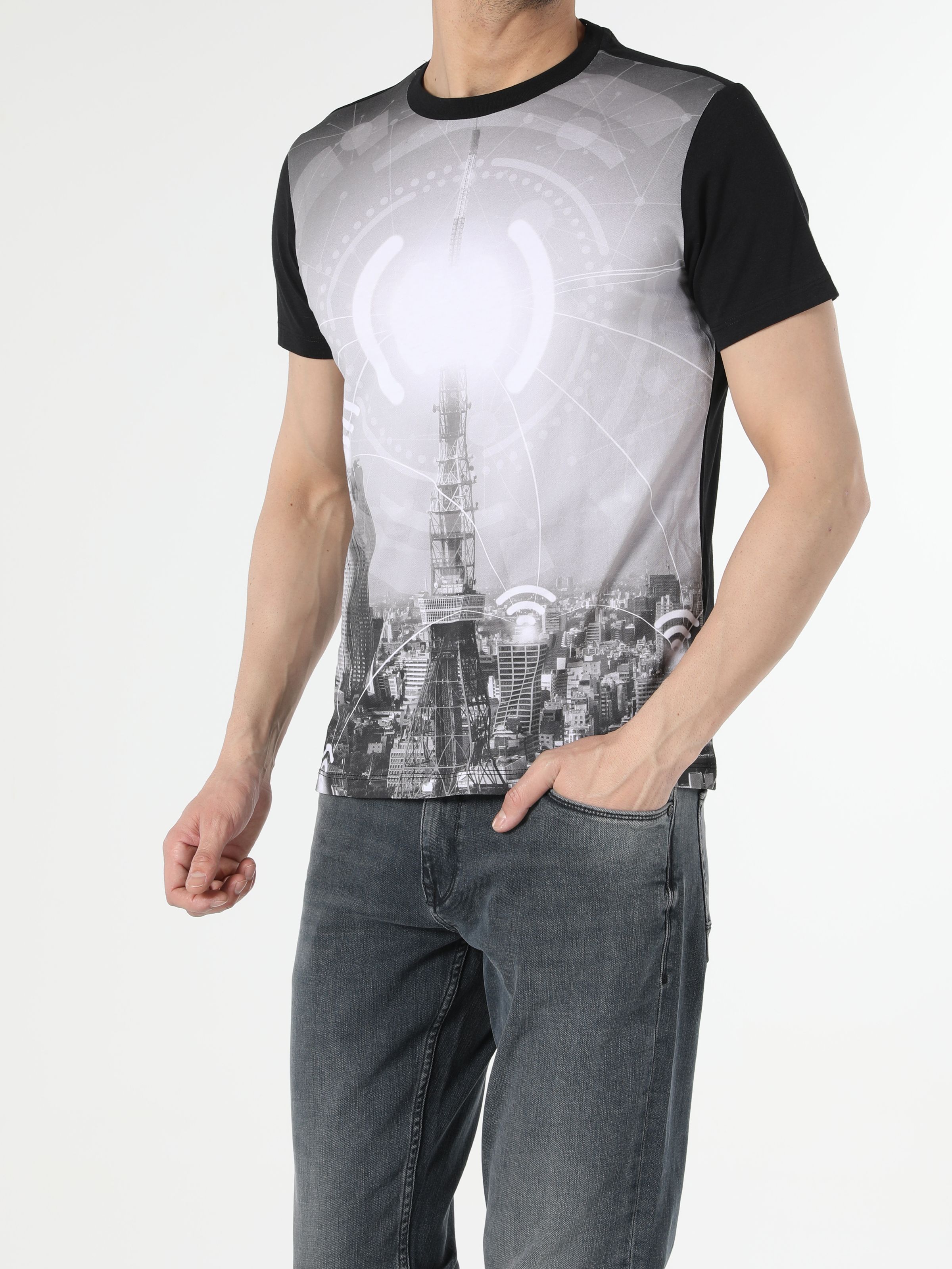 

Футболка Colin' CL1056466BLK  Black, Футболка Colin's CL1056466BLK S Black
