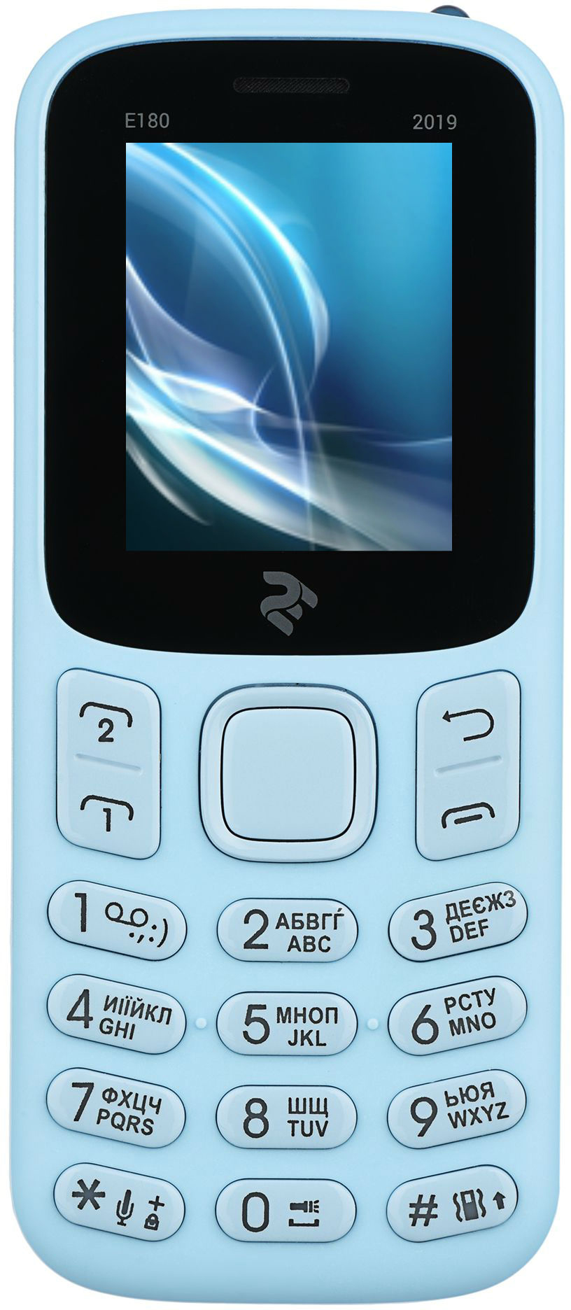 

Мобильный телефон 2E E180 2019 Dual Sim Blue