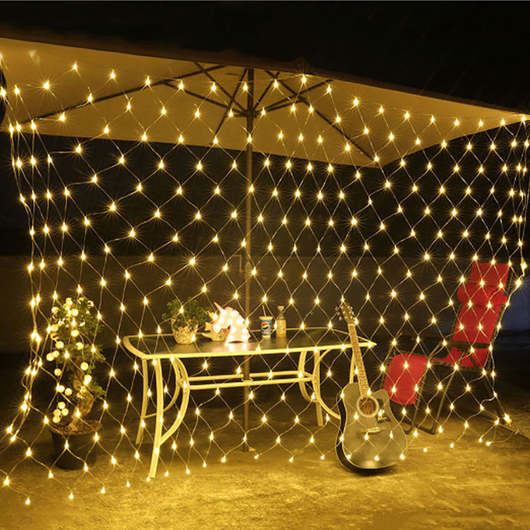 

Светодиодная гирлянда сетка NET W-3 180 Led 220v Белое свечение (3-W1113)