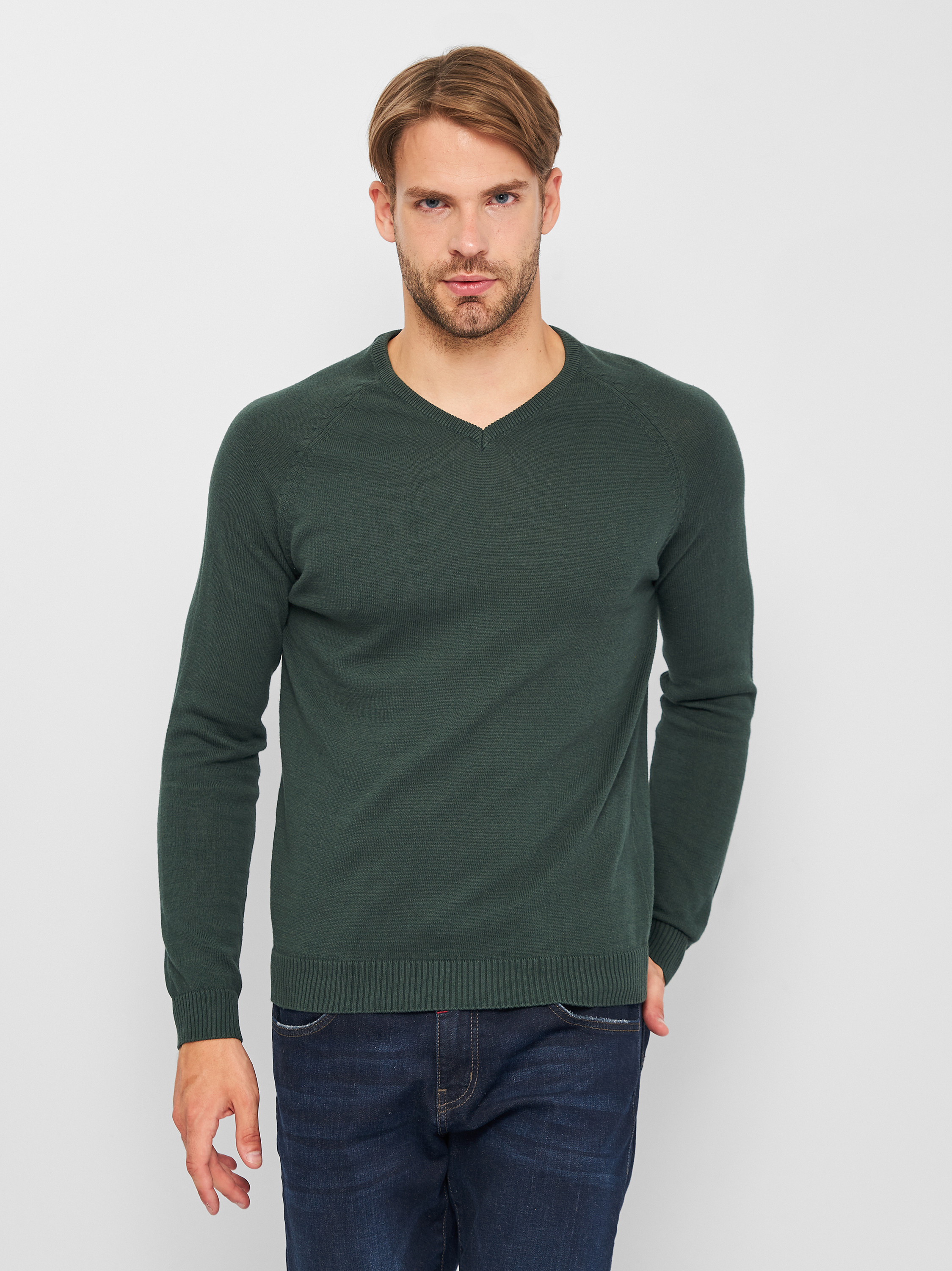 

Пуловер Koton 9KAM95162LT-750 S Green