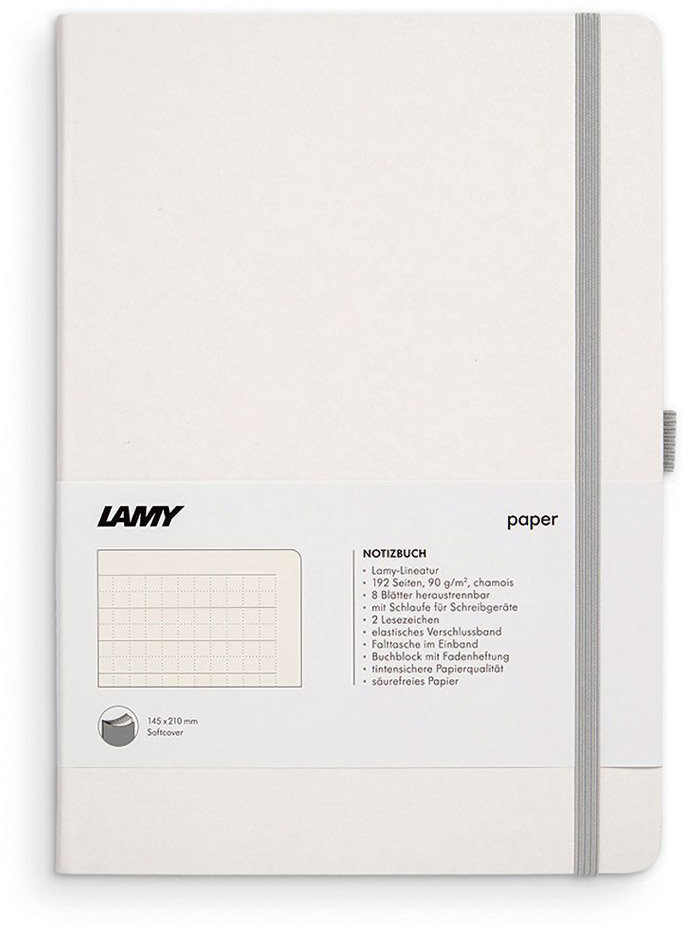 

Записная книга Lamy A5 192 страницы в линейку Зеленая Мягкая (4014519721130)