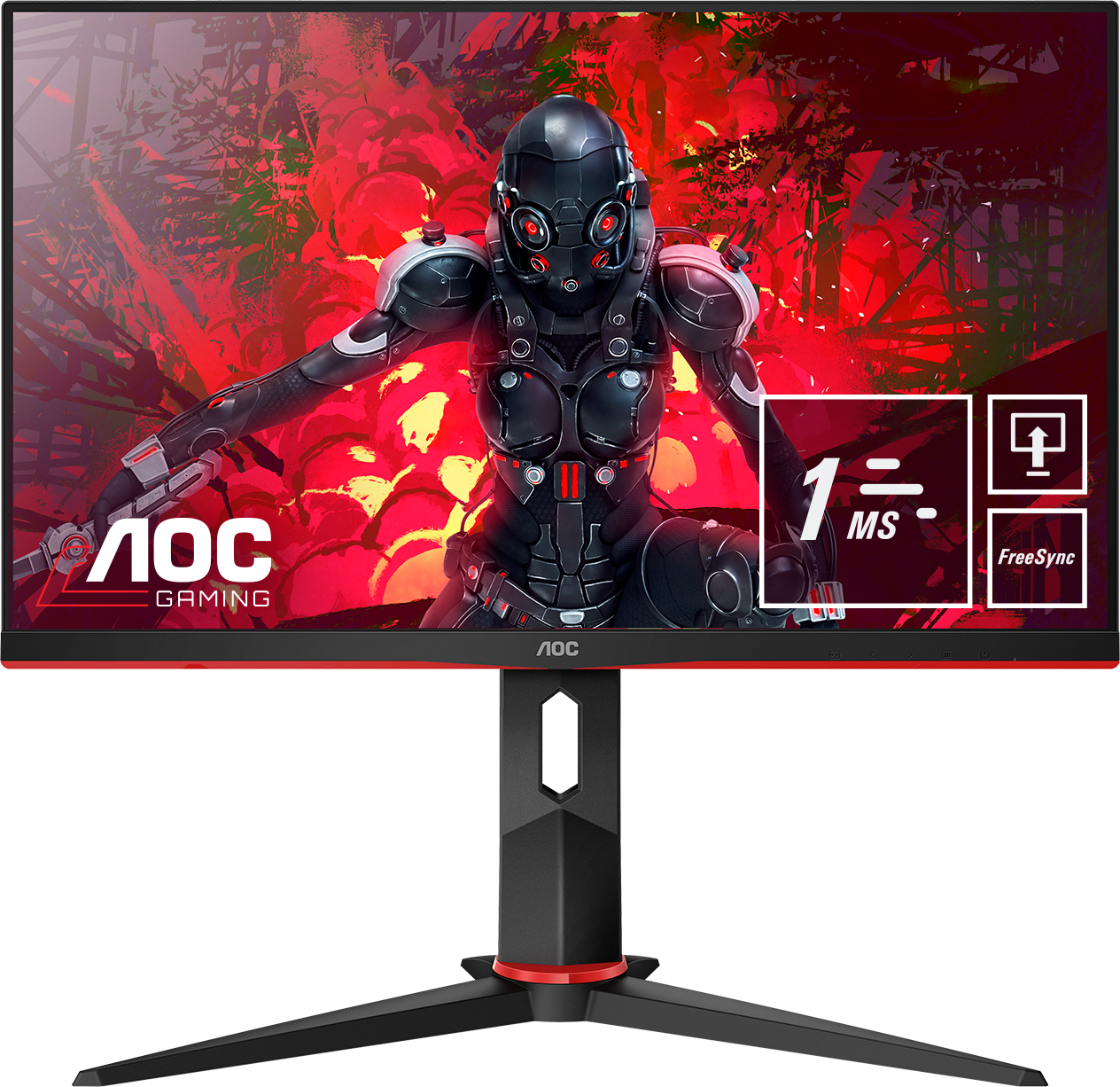 

Монитор 23.8" AOC 24G2U5/BK - 75 Гц частота, 8-Bit, FreeSync