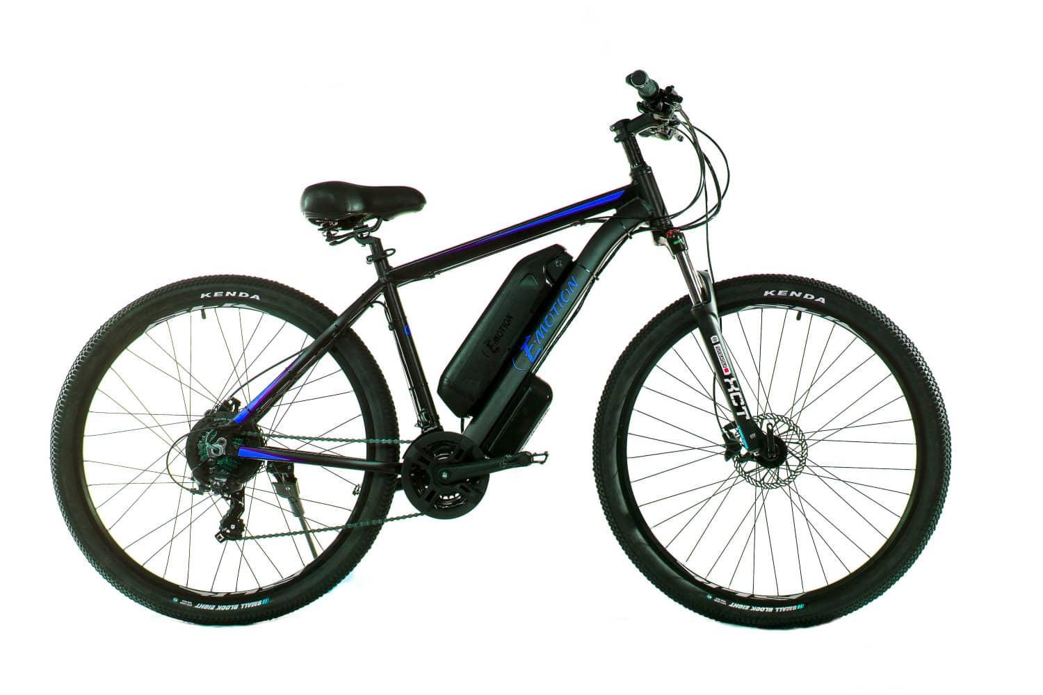 

Электровелосипед E-motion MTB 29 GT 48V 21Ah 500W / рама 19" чёрно-синий (EMTB2919GT4815500BB21M)