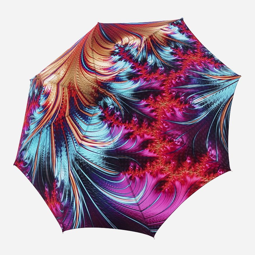 

Зонт складной Doppler 34519 Pink Plume Розово-красный