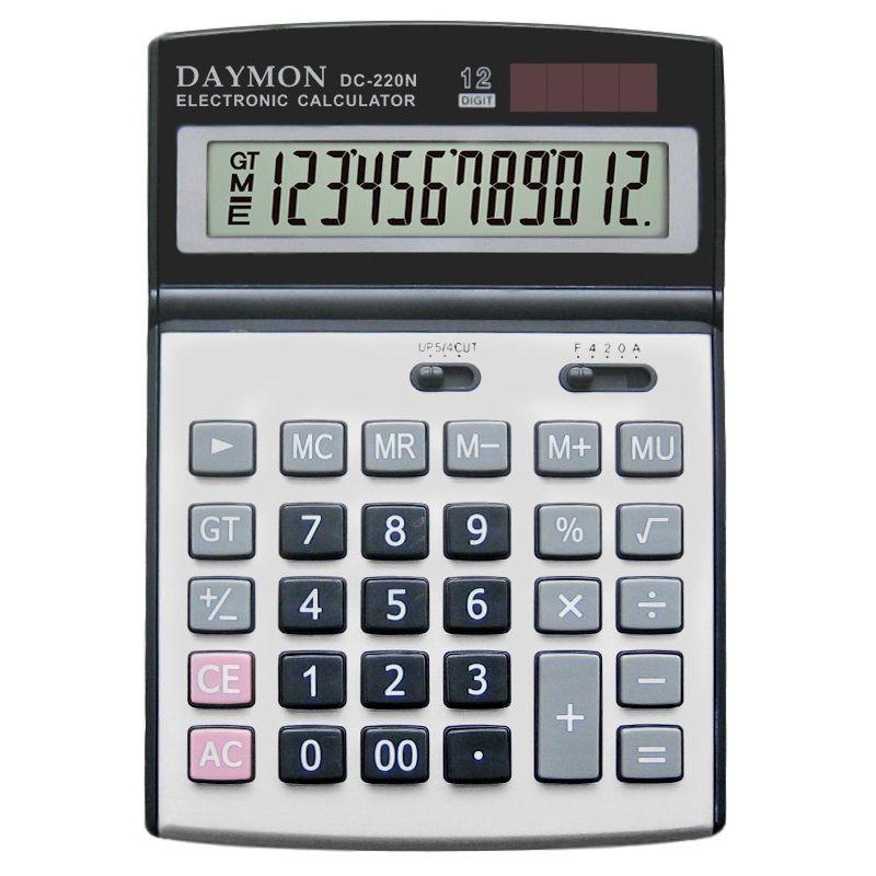 

Калькулятор Daymon DC-220-N Черный 128x190 мм