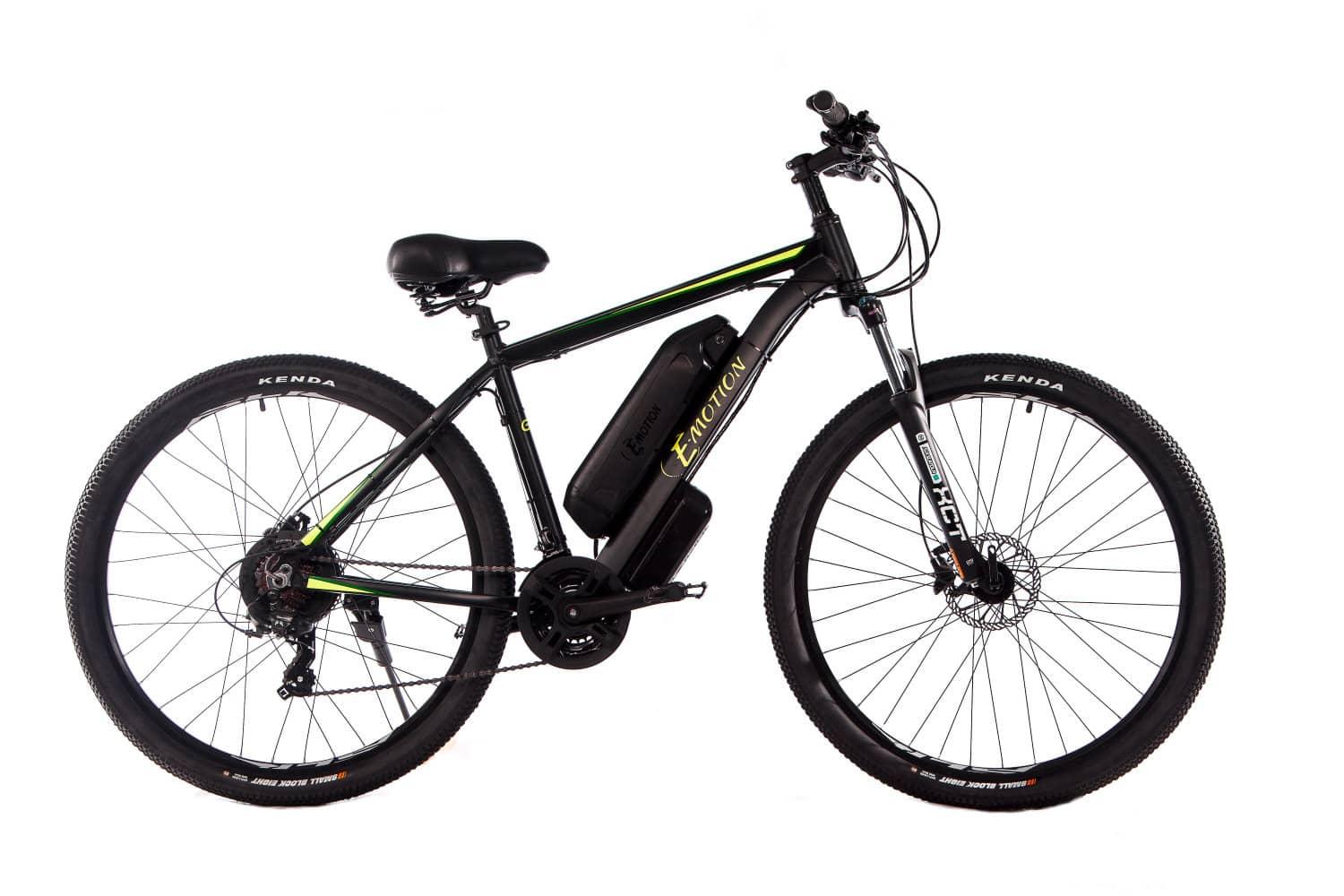 

Электровелосипед E-motion MTB GT 29" 36V 14Ah 500W рама 19" чёрно-желтый (EMMTBGTBYM)