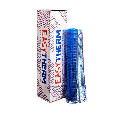 

Теплый пол EASYTHERM/200 100W 0.5 m2, двужильный нагревательный мат