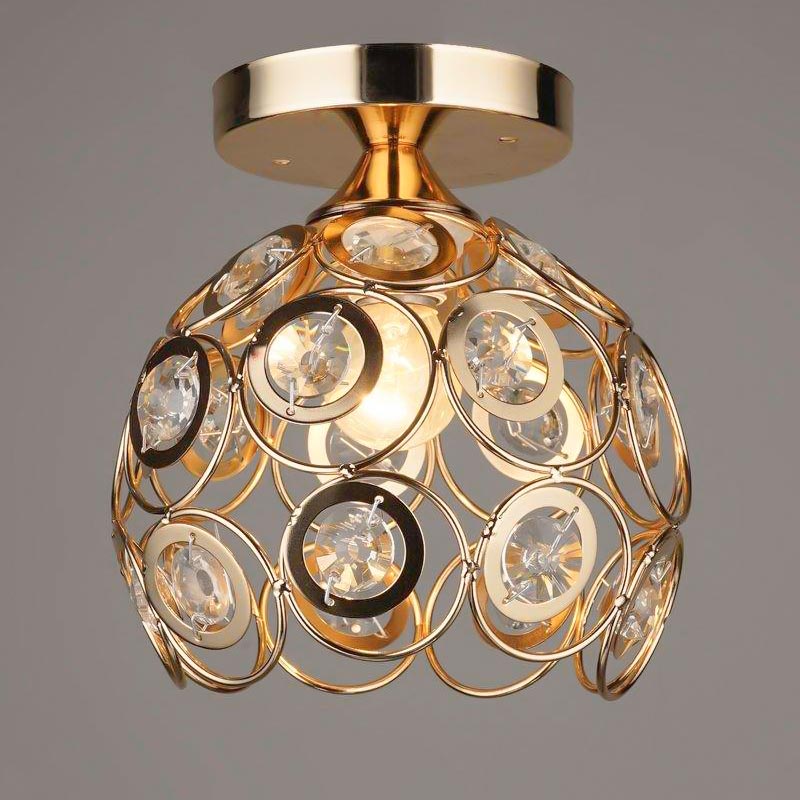 

Люстра стельова Light House SR-N3901/1H FG D185*H200 золото