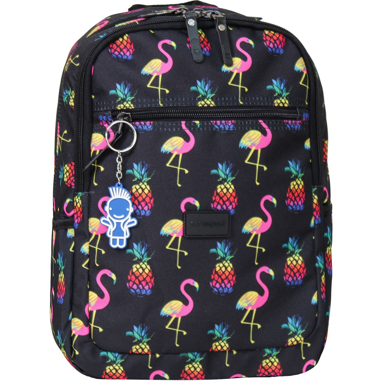 

Рюкзак молодежный для мальчика и девочки портфель 13 л. 35 x 25 x 15 см Черный BL 361 (00510664)