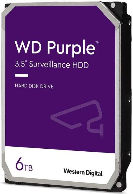 

Жесткий диск Western Digital Purple 6TB 5640rpm 128MB WD62PURZ 3.5 SATA III