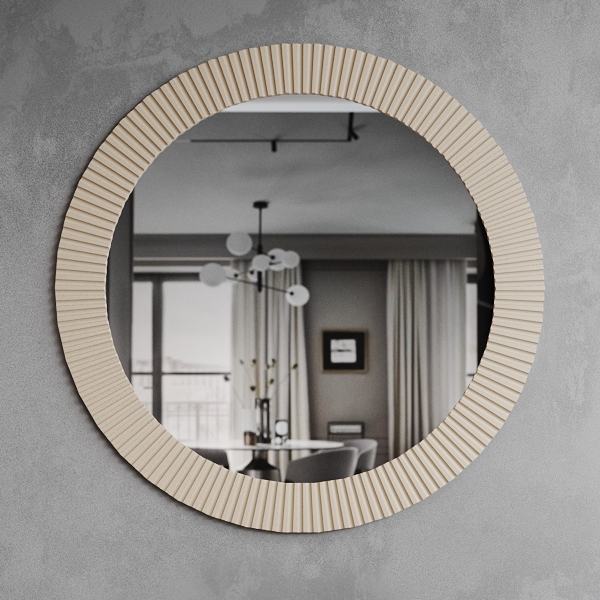 

Зеркало настенное Fenster Виано-915 Капучино