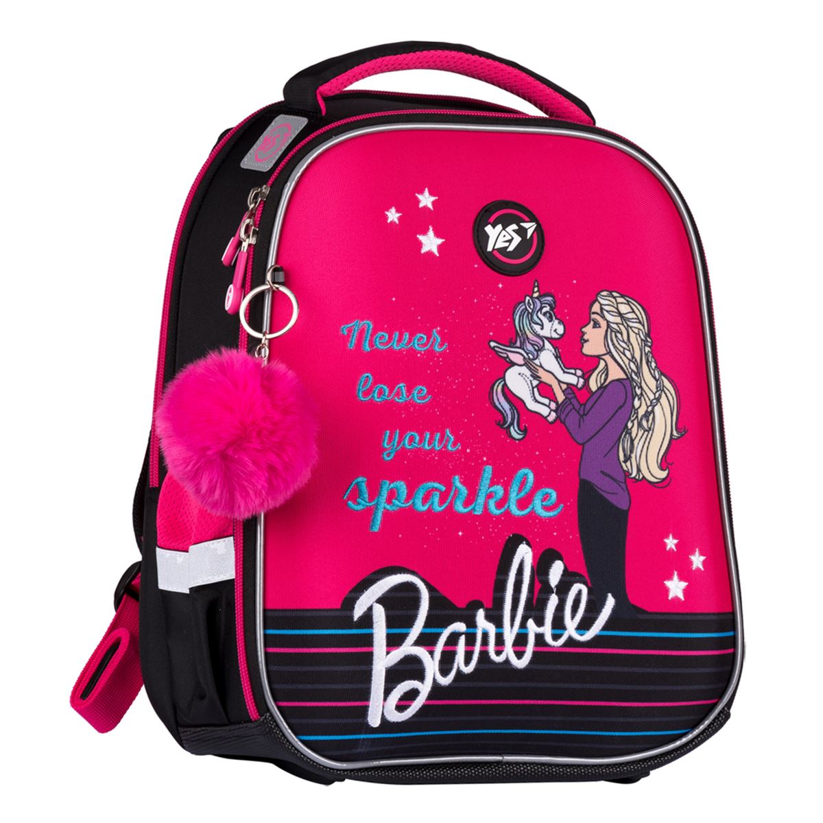 

Рюкзак шкільний YES H-100 Barbie Yes 6-9 років КВ1079