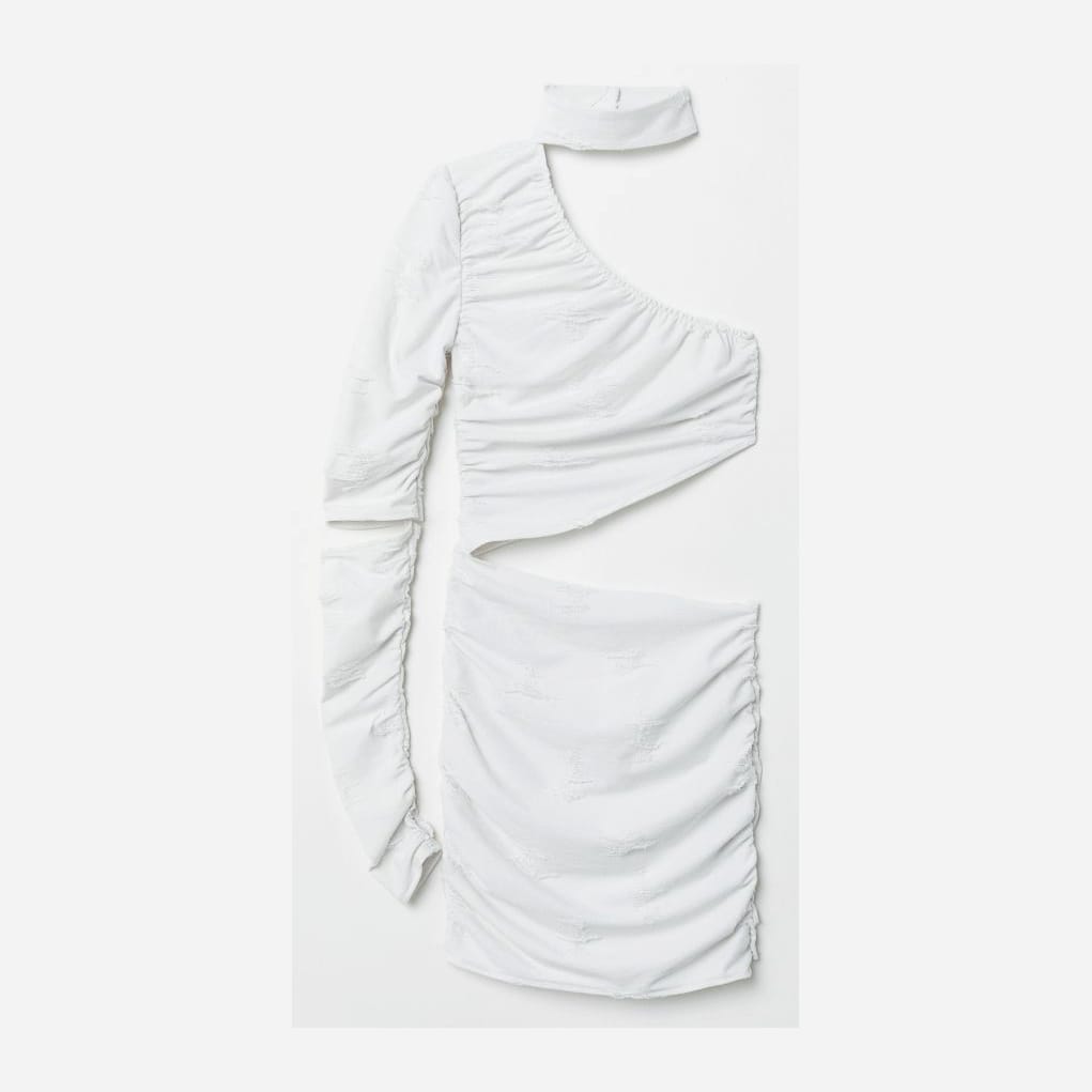 

Платье H&M 060671077  Белое, Платье H&M 060671077 L Белое