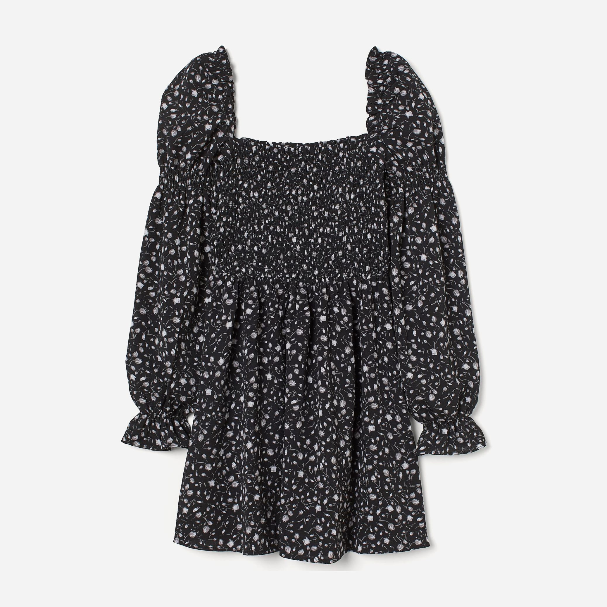

Платье H&M 060838834_tsvetok 40 Черное
