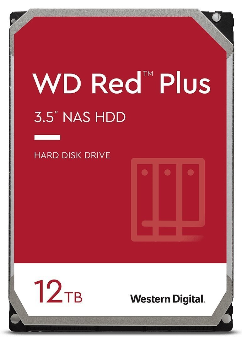 

Жорсткий диск WD 3,5" Red Plus 12 TB 7200rpm , 256Mb - (WD120EFBX)