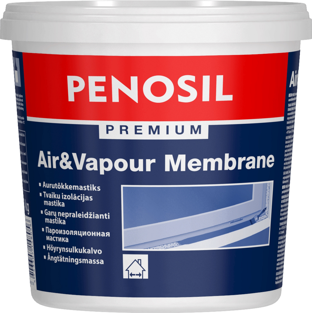

Мастика пароизоляционная Penosil Premium Air&Vapour Membrane 1 кг Черная (Y0198)