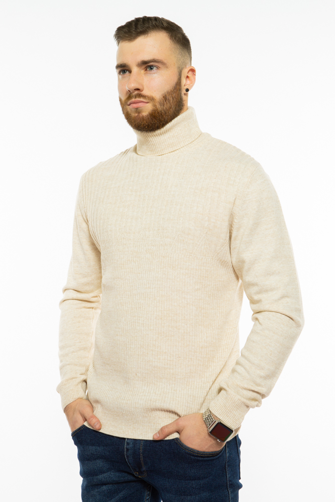 

Гольф теплый шерстяной Time of Style 700F1832 XXL Кремовый