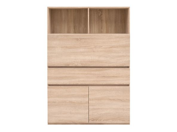 

Стеллаж BRW Academica S324-REG2D1K/100-DSO, дуб Сонома,