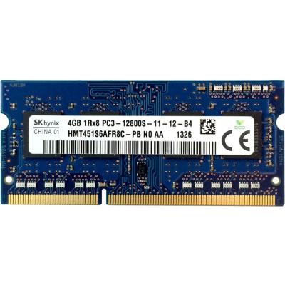 

Модуль памяти для ноутбука Hynix SoDIMM DDR3 4GB 1600 MHz (HMT451S6AFR8C-PB). 42995