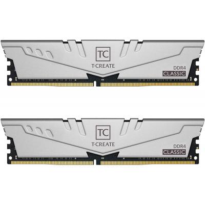 

Модуль памяти для компьютера Team DDR4 16GB (2x8GB) 2666 MHz T-Create Classic 10L Gray (TTCCD416G2666HC19DC01). 42976