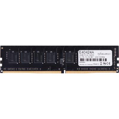 

Модуль памяти для компьютера eXceleram DDR4 4GB 2400 MHz (E40424A). 42904