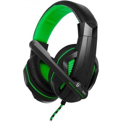 

Наушники Gemix X-370 black-green. 45472